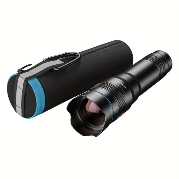 Kit d'Objectif Téléobjectif APEXEL 36X pour Smartphone, Lentille de Caméra pour Téléphone Portable avec Attache Universelle, Objectif de Photographie HD pour iPhone et la Plupart des Smartphones - Objectif Téléphoto à Haute Grossissement pour Photographie de Concerts et Observation des Oiseaux, APExel – Image 11