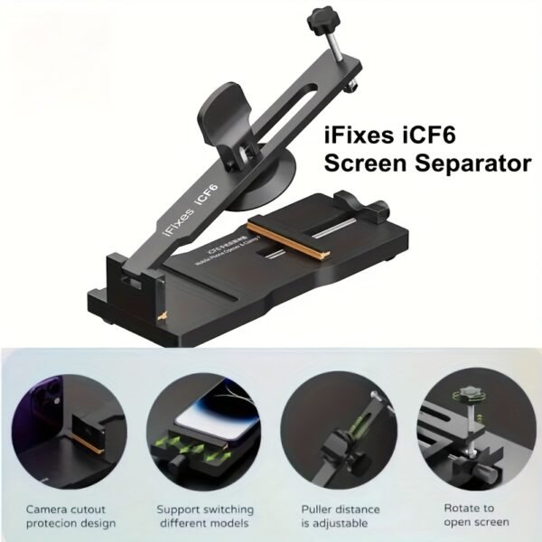 Outil de Réparation pour Écran LCD de Téléphone Mobile ICF6 avec Ventouse Puissante et Ouverture Facile sans Chauffage, Ajustement Libre – Image 3