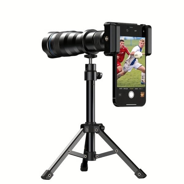 Kit d'Objectif Téléobjectif APEXEL 36X pour Smartphone, Lentille de Caméra pour Téléphone Portable avec Attache Universelle, Objectif de Photographie HD pour iPhone et la Plupart des Smartphones - Objectif Téléphoto à Haute Grossissement pour Photographie de Concerts et Observation des Oiseaux, APExel – Image 5