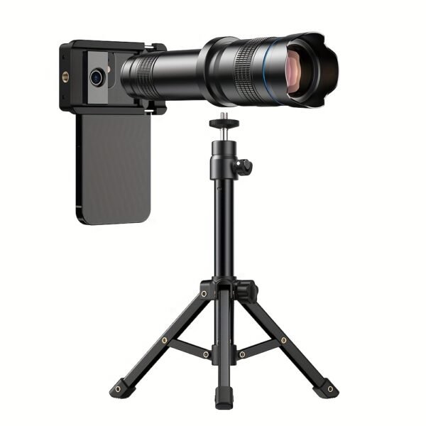 Kit d'Objectif Téléobjectif APEXEL 36X pour Smartphone, Lentille de Caméra pour Téléphone Portable avec Attache Universelle, Objectif de Photographie HD pour iPhone et la Plupart des Smartphones - Objectif Téléphoto à Haute Grossissement pour Photographie de Concerts et Observation des Oiseaux, APExel – Image 4