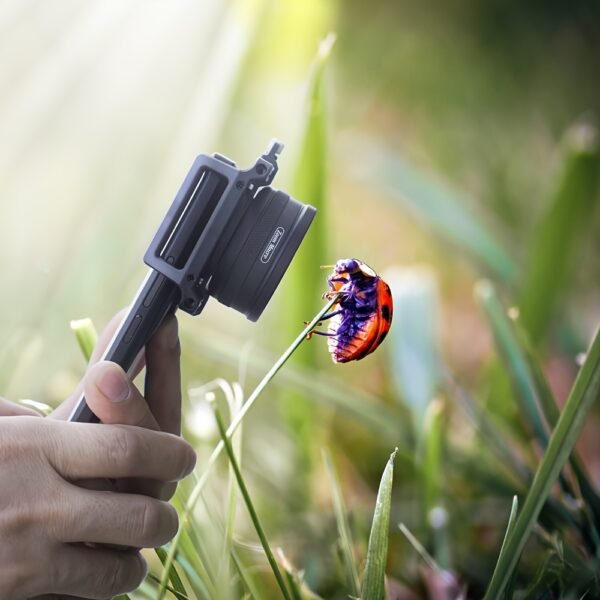 Objectif Macro DSLR Zoom 2en1 APEXEL, Grande Ouverture F1.05, Équipé d'un Filtre CPL de 37mm, Clip Extensible Universel Léger de 88g pour iPhone, Samsung, Huawei, Xiaomi et la Plupart des Smartphones – Image 8