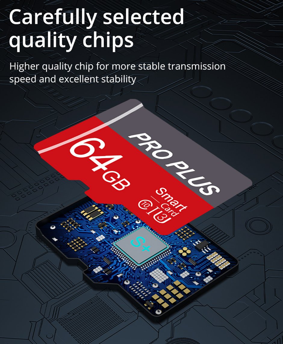 5pièces Carte Mémoire 128 Go 64 Go 32 Go 16 Go Avec Adaptateur, Carte Mémoire Haute Vitesse 8 Go 4 Go 2 Go 1 Go, Carte Mémoire U3 C10 A1 TF 512 Mo 256 Mo 128 Mo 64 Mo Pour Tablette/caméra/téléphone/audio de Voiture, Stockez Vos Fichiers En Toute Sécurité !