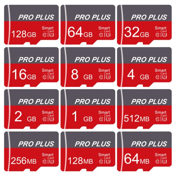 5pièces Carte Mémoire 128 Go 64 Go 32 Go 16 Go Avec Adaptateur, Carte Mémoire Haute Vitesse 8 Go 4 Go 2 Go 1 Go, Carte Mémoire U3 C10 A1 TF 512 Mo 256 Mo 128 Mo 64 Mo Pour Tablette/caméra/téléphone/audio de Voiture, Stockez Vos Fichiers En Toute Sécurité ! – Image 14