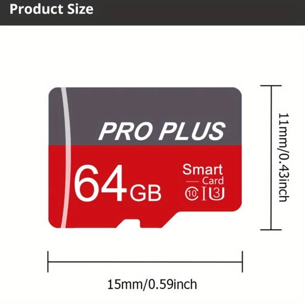 5pièces Carte Mémoire 128 Go 64 Go 32 Go 16 Go Avec Adaptateur, Carte Mémoire Haute Vitesse 8 Go 4 Go 2 Go 1 Go, Carte Mémoire U3 C10 A1 TF 512 Mo 256 Mo 128 Mo 64 Mo Pour Tablette/caméra/téléphone/audio de Voiture, Stockez Vos Fichiers En Toute Sécurité ! – Image 12